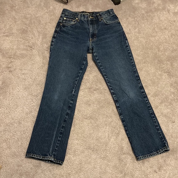 Express bootcut jeans size 5 regular. Measurements in pictures. - Picture 3 of 5
